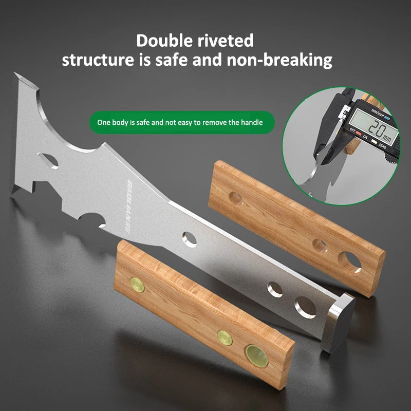 1PC 和風ダストスクレーパーパテナイフ多機能木製パテへら壁 - Japanese Knife のレビューと価格