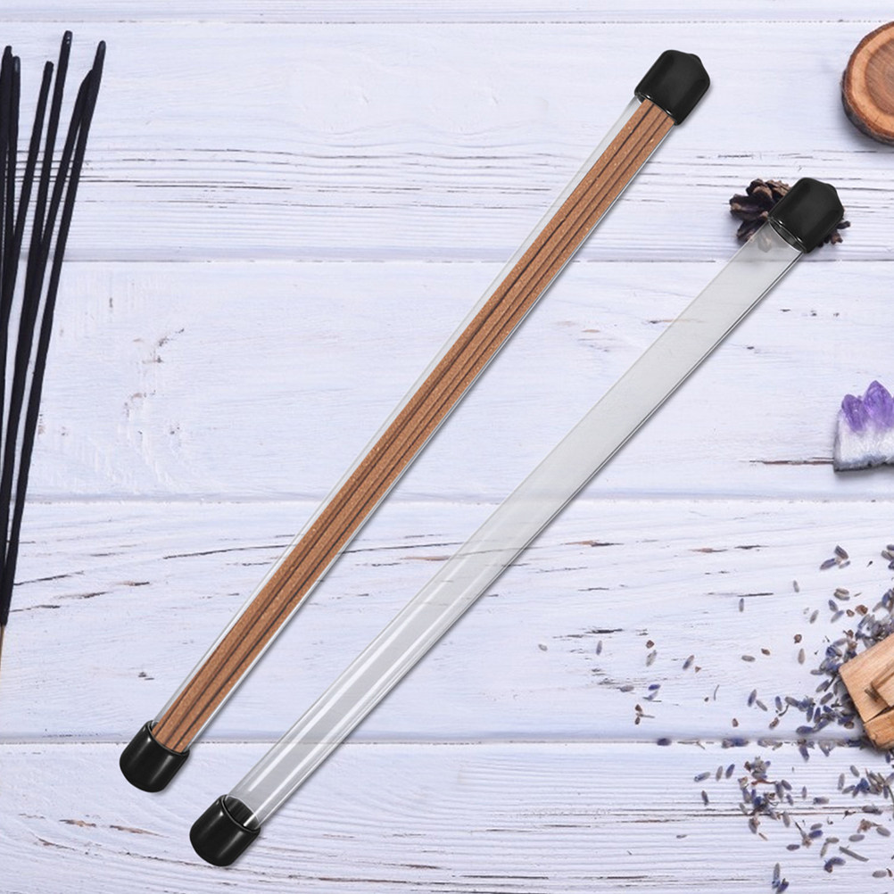 12個入り、軽量でコンパクトなお香立て。透明アクリル製で、P - Incense Holder のレビューと価格